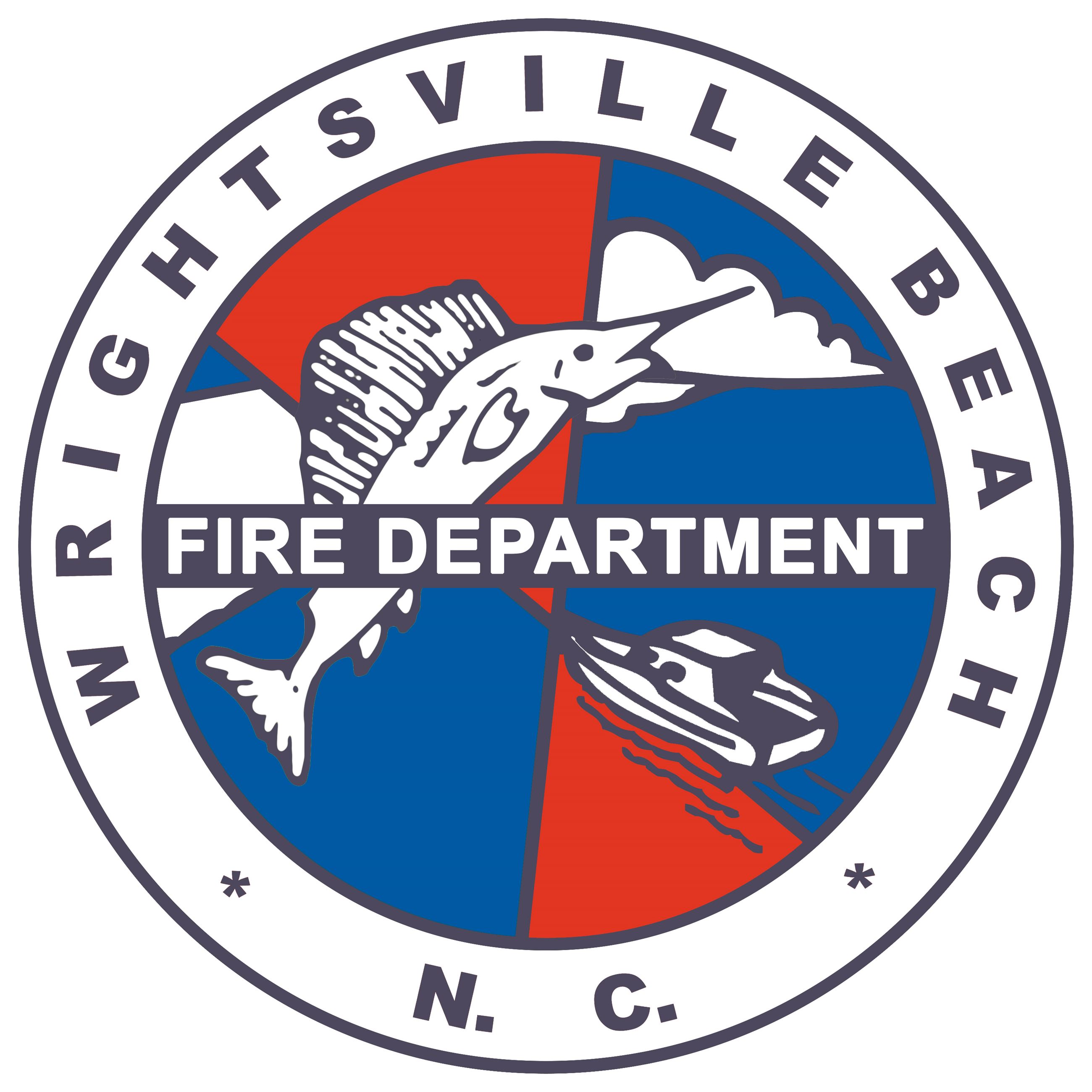 WBFD Logo Grey Lines Red and Blue Only