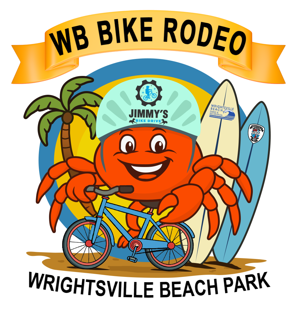 Bike Rodeo Logo Aqua Helmet
