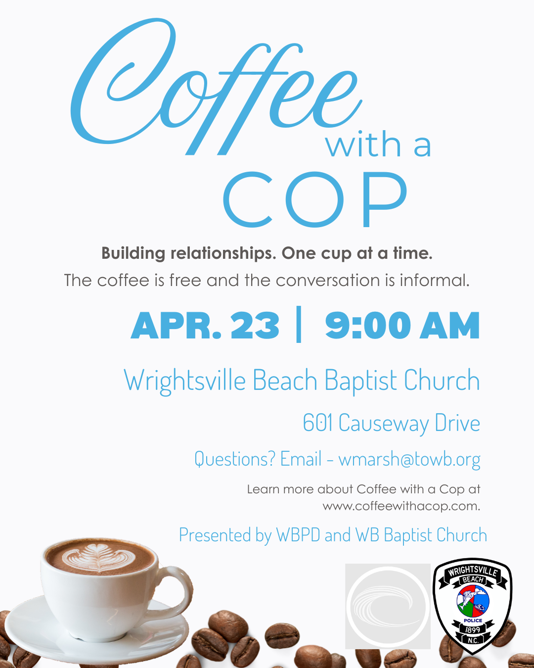 Apr. 2026 Coffee with a Cop Invitation