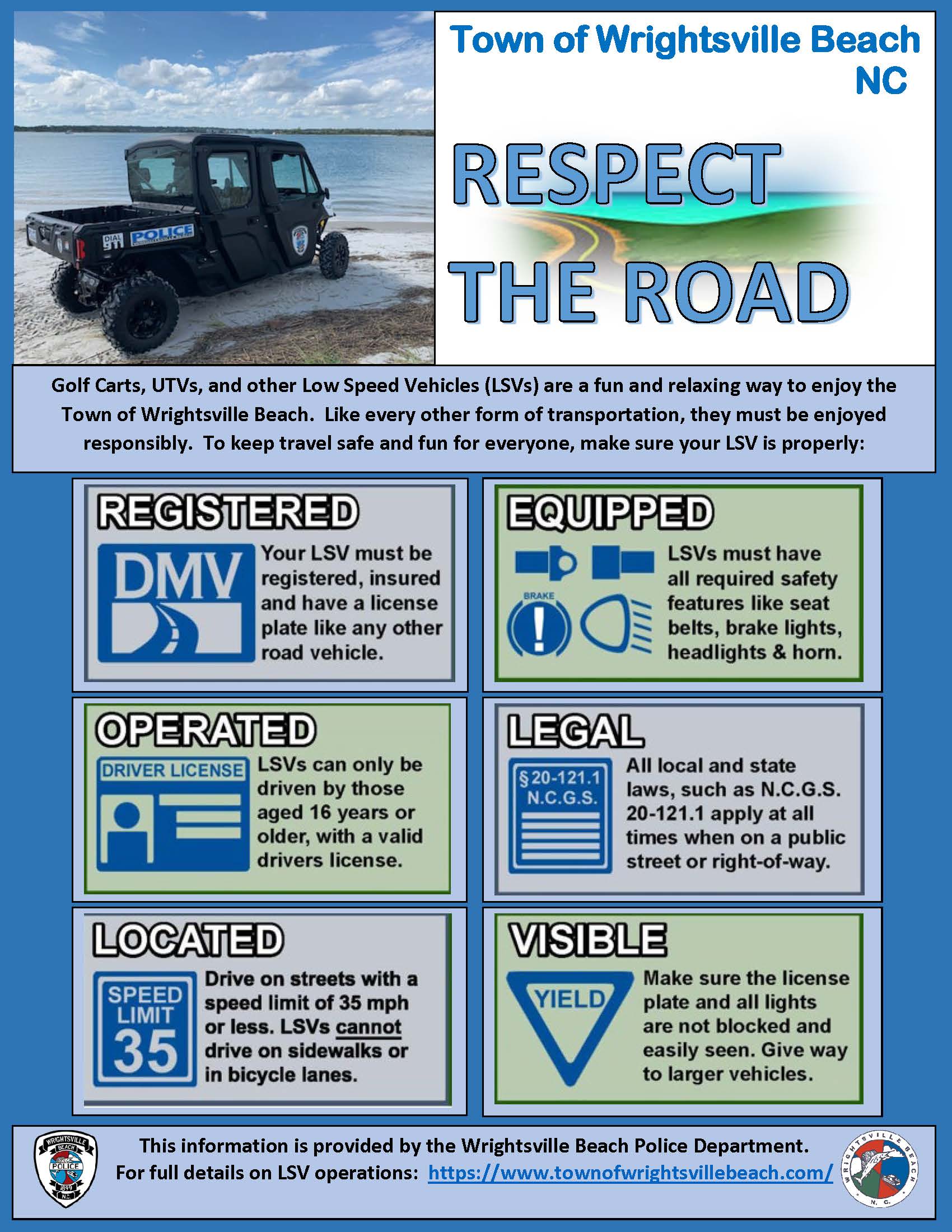 WBPD LSV Rules poster